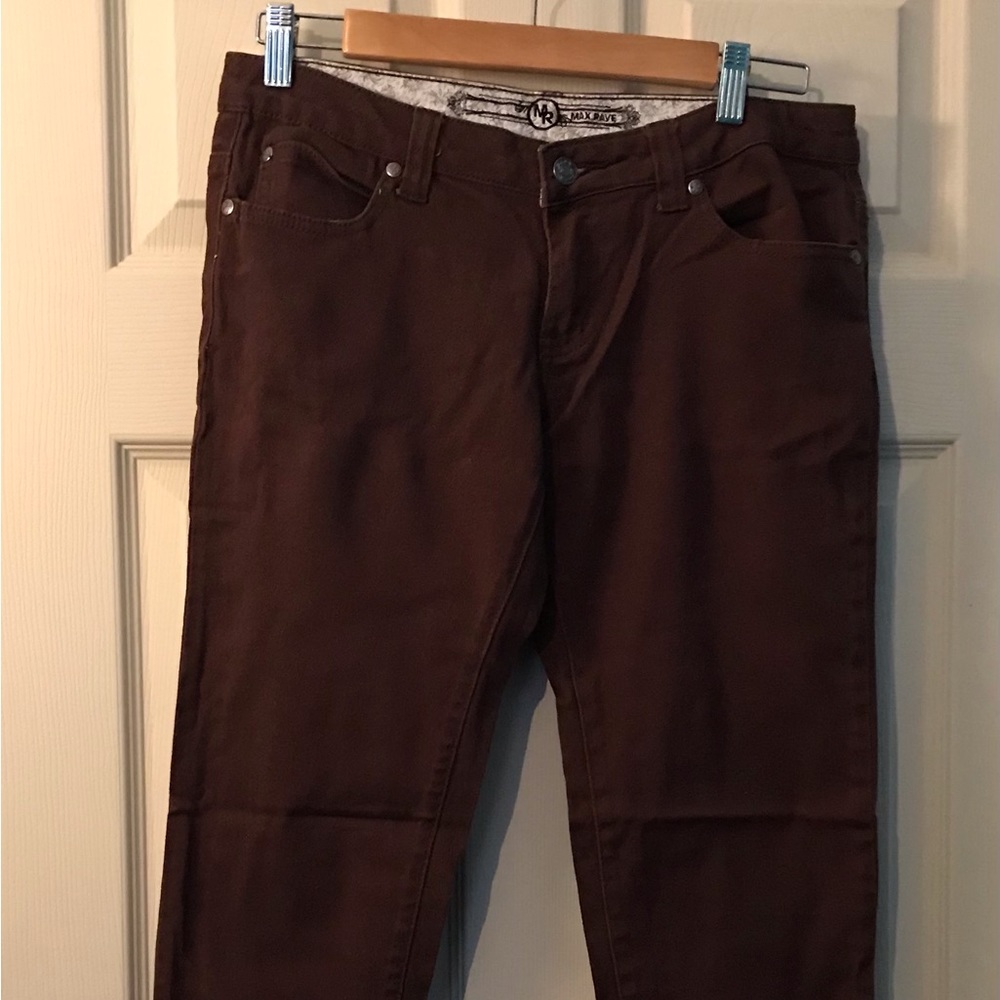Brown Denim Jeans